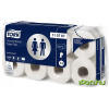 Tork Toalettpapír, T4 rendszer, 2 rétegű, 30 m, TORK 