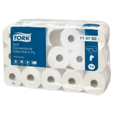 Tork Toalettpapír, T4 rendszer, 3 rétegű, 12,5 cm átmérő, Advanced, TORK, fehér higiéniai papíráru