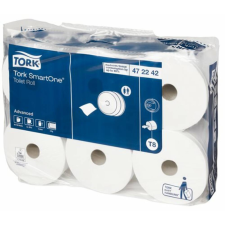 Tork Toalettpapír, T8 rendszer, 2 rétegű, 19,9 cm átmérő, TORK SmartOne®, fehér (KHH409) higiéniai papíráru
