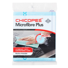  Törlőkendő CHICOPEE Mircofibre Plus mikroszálas mosható 34 x 40 cm kék 5 db/csomag takarító és háztartási eszköz