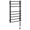 Törölközőtartó elektromos Polywarm Tesla Wi-Fi 86x55 cm fekete matt EU855WIFIBL