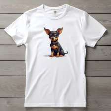  Törpe Pincser póló (Férfi)(Karakterek) férfi póló