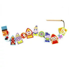  Törpék fa gyöngyfűző kreatív és készségfejlesztő