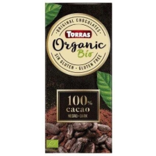 Torras bio 100% kakaótartalmú étcsokoládé 100 g biokészítmény