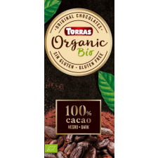 Torras bio 100% kakaótartalmú étcsokoládé 100 g reform élelmiszer