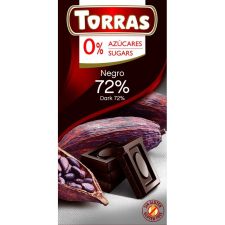 Torras Étcsokoládé 72% kakaóval 75g csokoládé és édesség