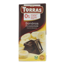 TORRAS ÉTCSOKOLÁDÉ BANÁNOS CM.GM. csokoládé és édesség