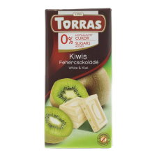 TORRAS FEHÉRCSOKOLÁDÉ KIWI CM.GM. csokoládé és édesség