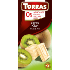 Torras gluténmentes kiwis fehércsokoládé hozzáadott cukor né 75 g reform élelmiszer