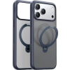 Torras Ostand Q3 Spin case for iPhone 17 Pro Max Midnight Blue X00FX2400