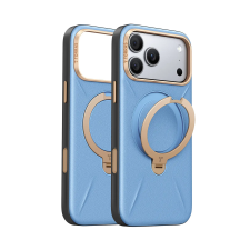Torras Ostand Q3 VegSkin Blue iPhone 18 Pro tok tok és táska