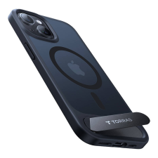 Torras Pstand iPhone 15 Tok - Fekete tok és táska