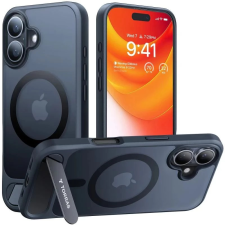 Torras Pstand védőtok iPhone 16 Plus fekete tok és táska