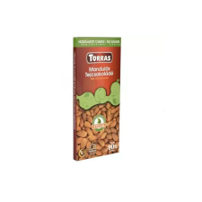 Torras Stevia Mandulás tejcsokoládé édesítőszerrel 125g csokoládé és édesség