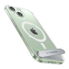 Torras UPRO Pstand iPhone 15 Tok - Átlátszó (UPRO TRANSPARENT 15) mobiltelefon kellék