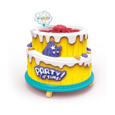 Torta formájú Party szappanbuborék fújó gép buborékfújó