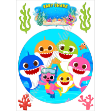  Torta ostya - Baby Shark 3. sütés és főzés