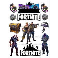 Torta ostya - Fortnite mix A4 sütés és főzés