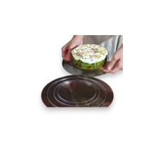  Tortaalátét műanyag 20 cm, áttetsző 5 db sütés és főzés