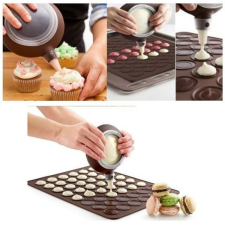  Tortadíszítő és sütemény kinyomó szett - Krémnyomó és macaron készítő eszközök konyhai eszköz