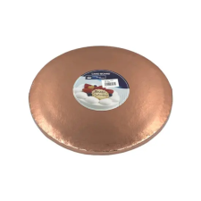  Tortadob virágmintával, rose gold, 25 cm sütés és főzés