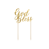  Tortafedő God Bless, arany, 27,5cm