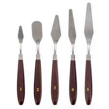 Tortaformázó spatula készlet-5 darab sütés és főzés