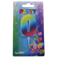  Tortagyertya szivárvány szám:0 party kellék