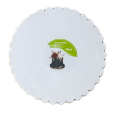 Tortakarton, torta alátét fehér, 28cm, kör csipkés-5db sütés és főzés