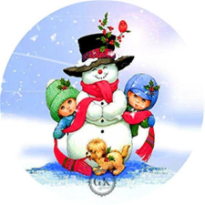  Tortaostya hóember, gyerekekkel alapvető élelmiszer