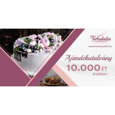Tortastúdió Ajándékutalvány - 10 000 Ft - Emailben sütés és főzés