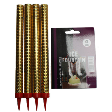  TORTATŰZIJÁTÉK 18 CM, ECONOMY, 4DB/CS party kellék