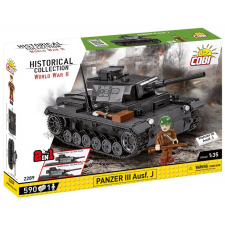 történelmi kollekció WWII Panzer III Ausf. J építőkészlet barkácsolás, építés