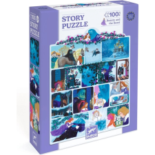 Történeti puzzle Szépség és a Szörnyeteg 100 darabos puzzle, kirakós