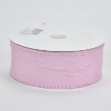 Törtmintás szalag 3,8cm x 9m - pink szalag, masni