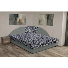  Tosca saroktámlás franciaágy óezüst és tosca mintás szövet lenyűgöző 4 méretben ágy és ágykellék