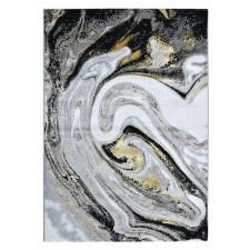  Toscana Luxus Szőnyeg 163 Fekete-Arany 200x280cm lakástextília