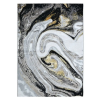  Toscana Luxus Szőnyeg 163 Fekete-Arany 80x150cm