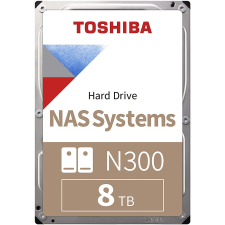 Toshiba 8TB N300 SATA3 3.5" NAS HDD (Bulk) (HDWG480UZSVA) merevlemez