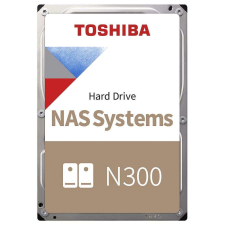 Toshiba 8TB Toshiba 3.5" N300 SATA merevlemez (HDWG480EZSTA) merevlemez, ssd