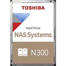 Toshiba N300 22TB 3.5" 7200rpm 512MB SATA HDWG62CUZSVA (HDWG62CUZSVA) merevlemez, ssd