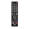 Toshiba PIL6235 RM-L1625 távirányító TOSHIBA SMART TV-hez, YOUTUBE/NETFLIX, utángyártott