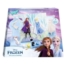  Totum: Frozen vászon festés kreatív és készségfejlesztő