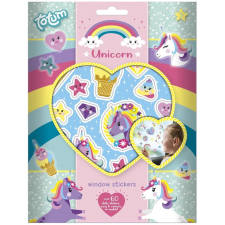 Totum Unikornis ablakmatrica  Ajánlott 3-6 éves korig lányoknak (04788) kreatív és készségfejlesztő
