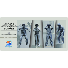  Toucan Model ANTI-AIRCRAET GUN CREW 1:35 (TC3D002) makett