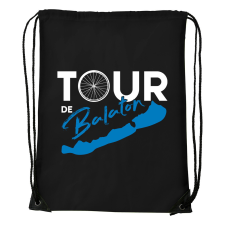  Tour de Balaton - Sport táska Fekete egyedi ajándék