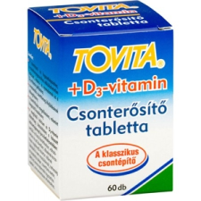  TOVITA CSONTERŐSÍTŐ TABLETTA+D3 VITAMIN vitamin és táplálékkiegészítő