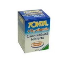 Tovita D3 csonterősítő tabletta vitamin és táplálékkiegészítő