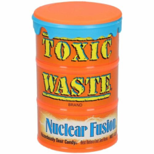 Toxic Waste Narancssárga Nuclear Fusion Savanyú Gyümölcs Ízű Cukorka 42g csokoládé és édesség