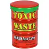  Toxic Waste Red Extra Savanyú Gyümölcs Ízű Cukorka 42g